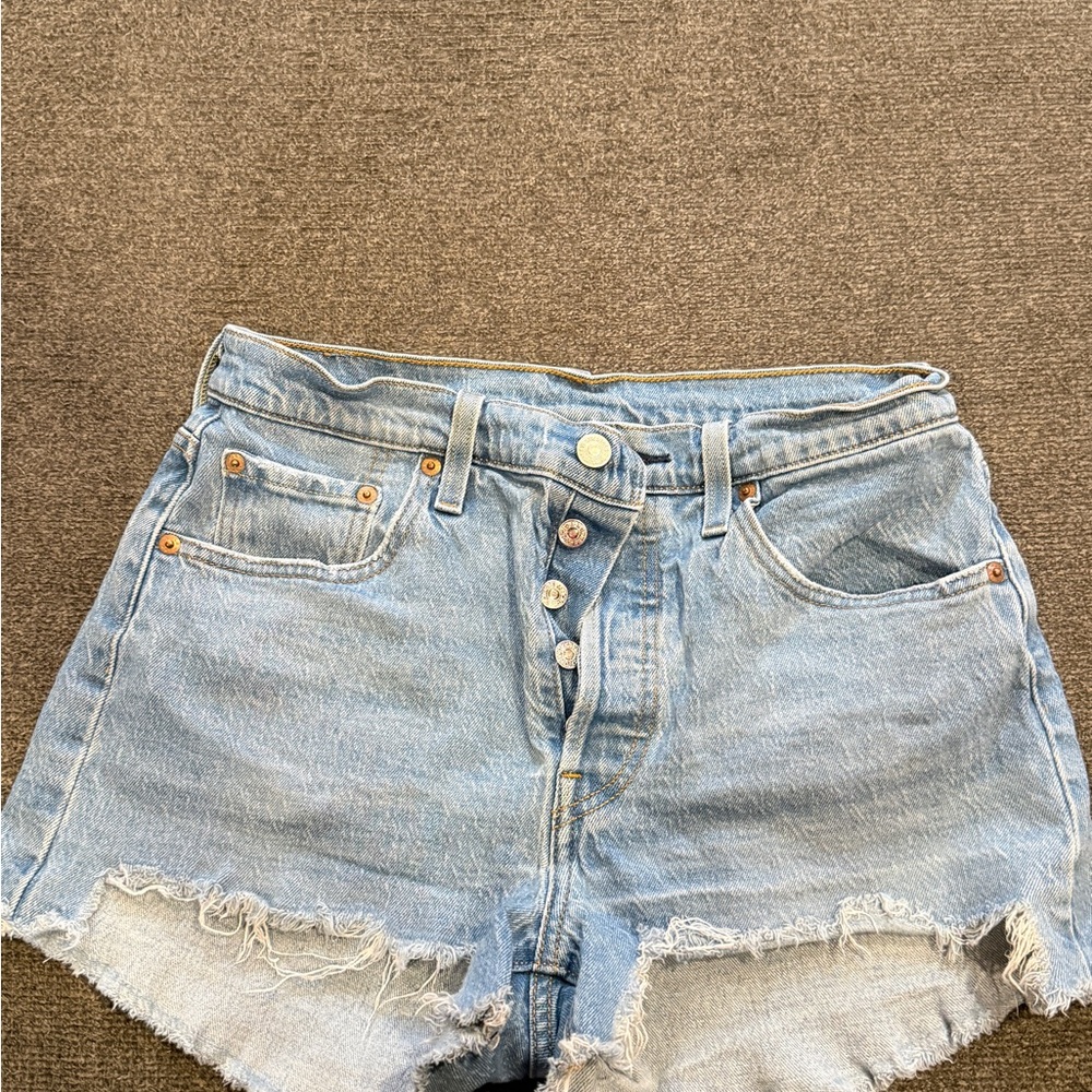 Levi's 501 Button Fly Denim Shorts Bundle - Picture 12 of 16